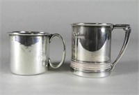 Sterling Silver Christening Cups, Birks, Gorham