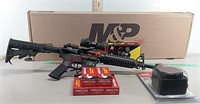 New Smith & Wesson MP15 5.56 / .223 rifle + EXTRAS