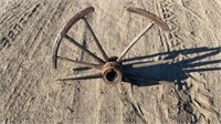 Vintage Wood Wheel
