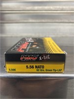 PMC X-Tac Green Tip 5.56 NATO 20rd qty