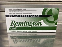 Remington UMC .223 62gr 20qty Rifle Cartridges