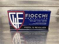 Fiocchi 9mm Luger 115gr 50qty