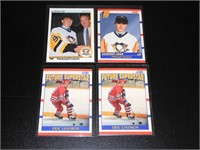 4 Jaromir Jagr & Eric Lindros RC's