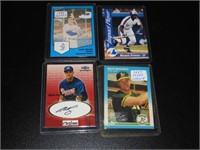 4 Baseball Cards McGuire RC Larry Walker Minors++