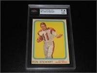 1963 Topps CFL Football Card Ron Stewart KSA 7.5