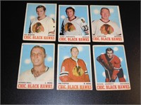 6 1970 71  OPC Hockey Cards Chicago