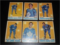 6 1970 71  OPC Hockey Cards Toronto