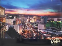 Las Vegas Strip at Night Poster