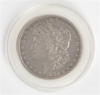 Coin 1882-O Over S Morgan Silver Dollar In Case
