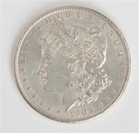 Coin 1903-P Morgan Silver Dollar In BU