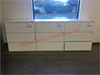 Global 3 Drawer Lateral  File Cabinets