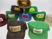 Vintage Snapback Trucker Hat - Lot (10) Patch