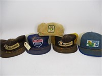 Vintage Snapback Trucker Hat - Lot (5) Patch
