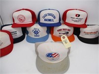 Vintage Snapback Trucker Hat - Lot (10) Printed
