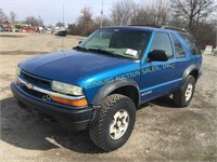 2001 CHEVROLET BLAZER 4X4