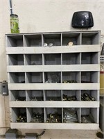 QTY OF METRIC NUTS AND BOLTS - RACK NOT INCLUDED