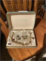 Box of Miscellaneous Costume Jewelry