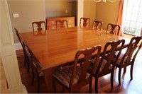 Robert Bergelin Co. Cherry Dining Table & chairs