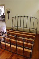 Rod Iron King Size Bed Frame