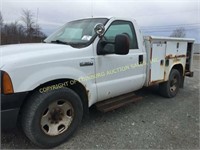 2006 FORD F350 UTILITY BODY 2WD