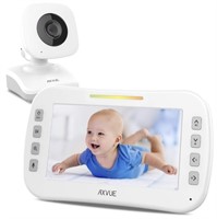 Video Baby Monitor with 5" Large Screen and