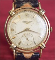 Vintage 14K Gold Longines Men's Wristwatch