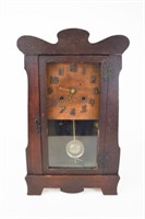 New Haven No. 63 Mantel Mission 8 Day Clock