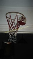 Alabama vintage basketball goal and ball