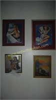 lot of 5 pictures