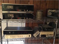 Cassette machines, all pictured