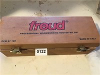 Freud professional router bit kit