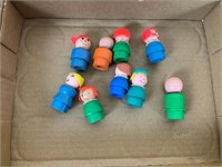 Fisher Price (9) Wooden People