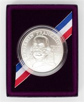 Coin Ben Franklin Silver Medal in Original Box