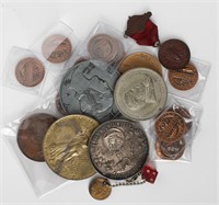 Coin Large Collection of Early Tokens