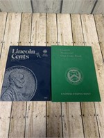 Set of Lincoln Memorial One Cent Books with a few