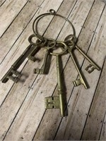 Williamsburg Restoration Brass Prison Keys