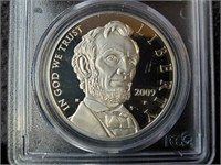 2009 Abraham Lincoln Commemorative Silver Dollar