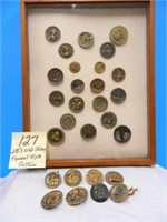 28 Old Story Figural Style Buttons