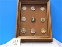 9 Early Portrait Buttons