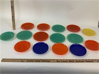 (15) Multi Colored Plates