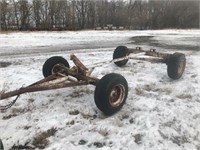 running gear from anhydrous tank