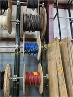 4 Partial Spools of Electrical Cable