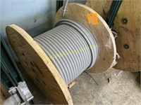 Partial Spool of Electrical Cable