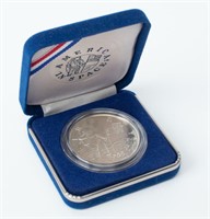 Coin 1988 U.S. Astronaut Silver Dollar In Case