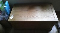 wood storage box