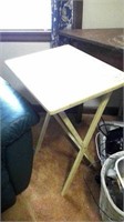 wood folding table