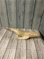 Hand Carved Sperm Whale from Bali