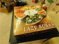 Signature Lazy Susan Ceramic Serving Tray