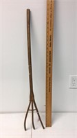 Gorgeous handmade wooden fork approx 34” long
