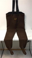 Xxl Cabelas wet suit style waders with attached